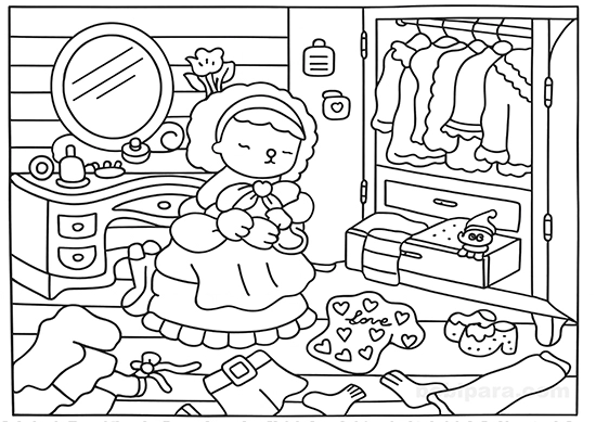 Cinderella Bobbie Goods Para Colorir
